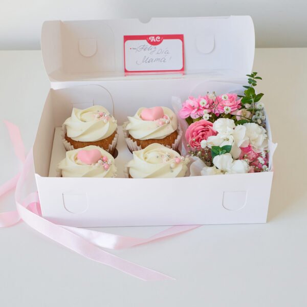 Cupcakes con Flores Día de la Madre - Image 2