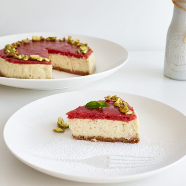 Cheesecake horneado de Pistachos con Fresa - Image 2